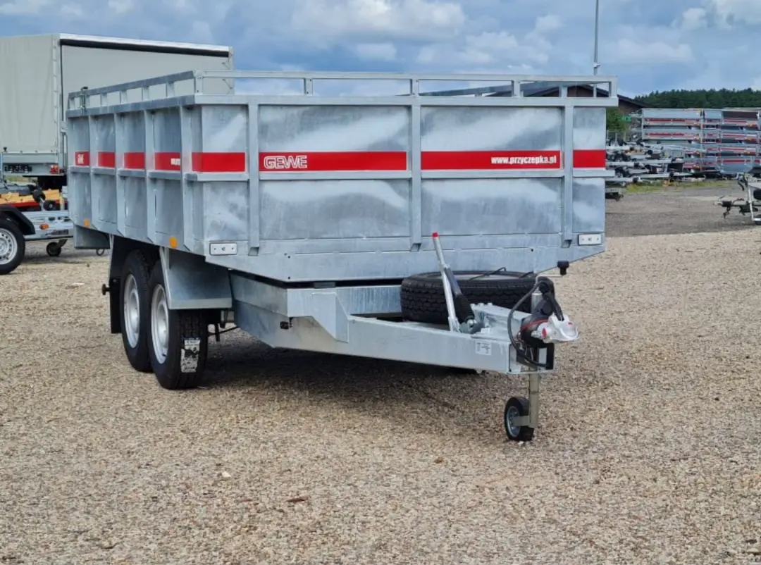 kipper anhänger 3500 kg elektro hydraulisch (doppelachse) kipper anhänger 3500 kg elektro hydraulisch (doppelachse)