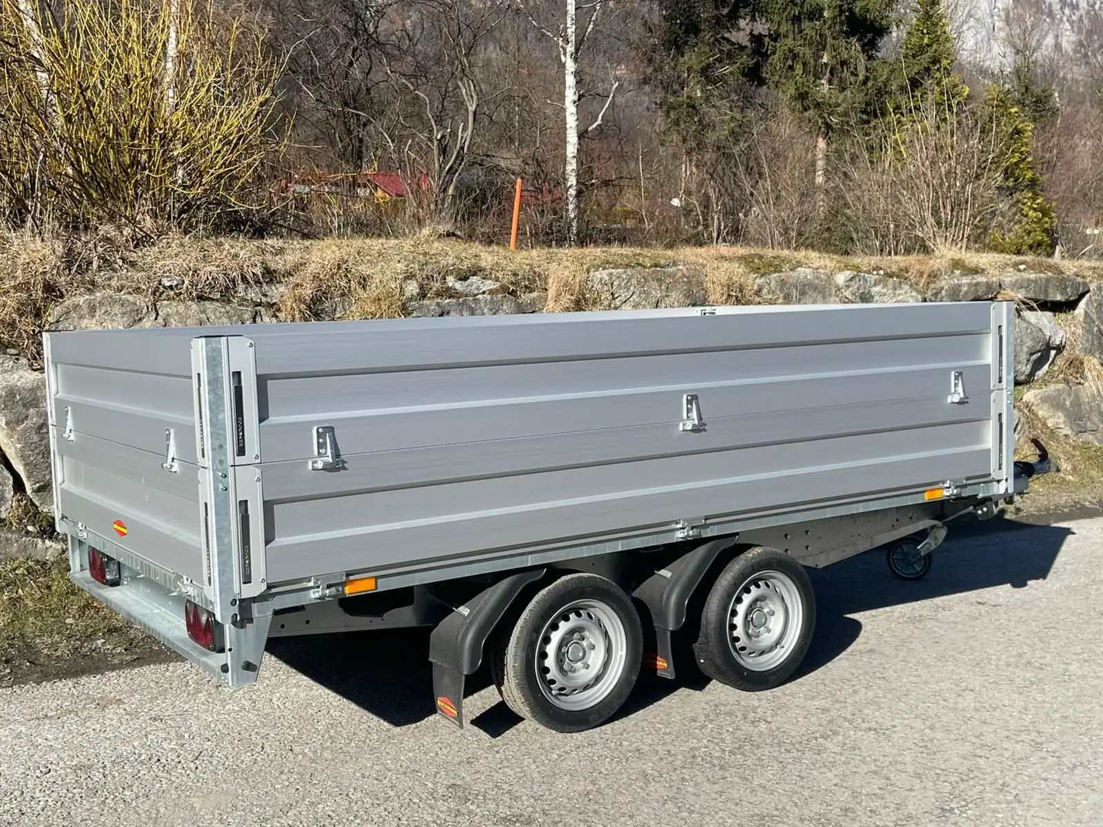 Böckmann HL-AL 3218/27 Hochlader Anhänger 2700 kg (324x185 cm) - Image 8