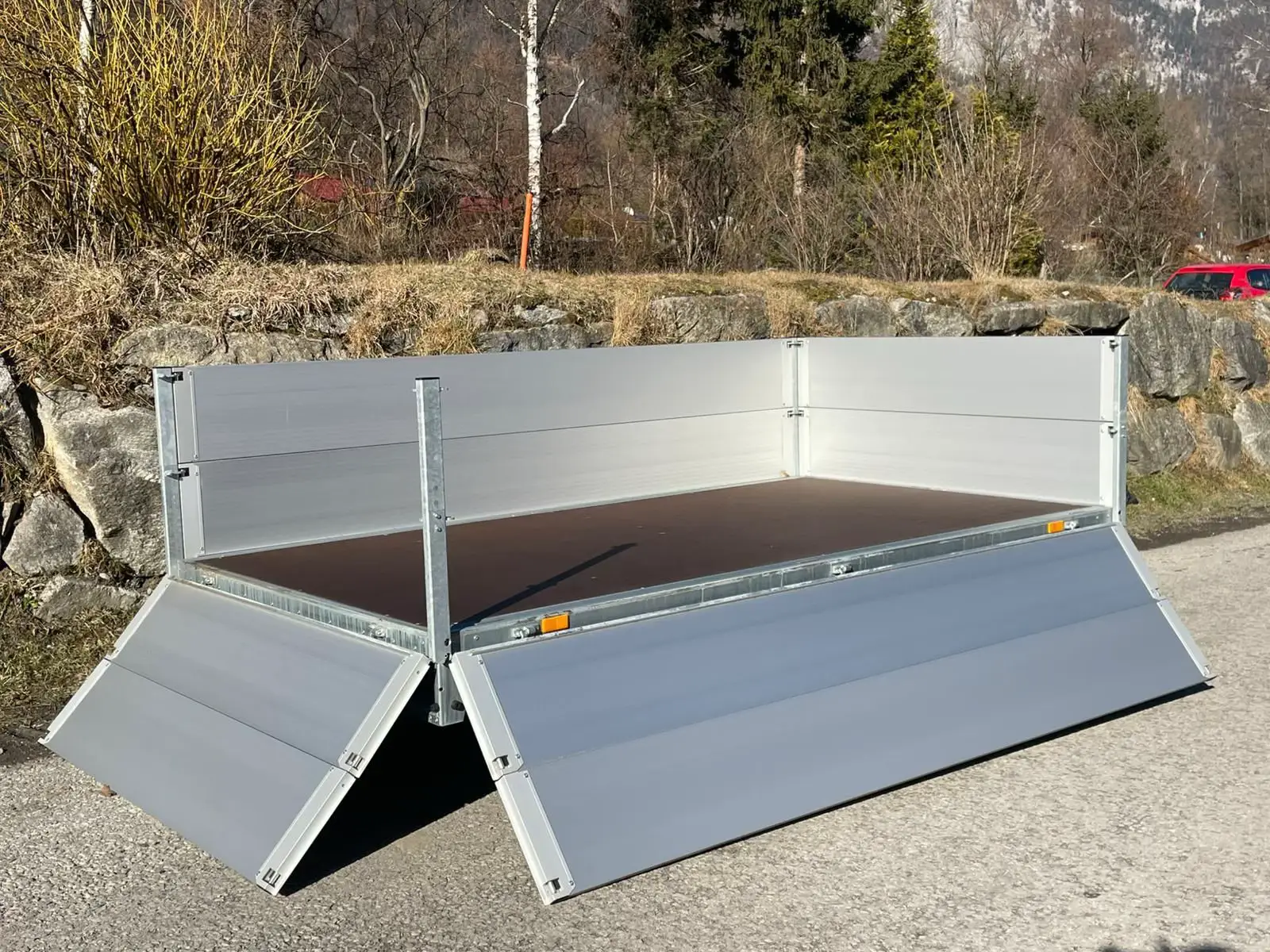 Böckmann HL-AL 3218/27 Hochlader Anhänger 2700 kg (324x185 cm) - Image 7