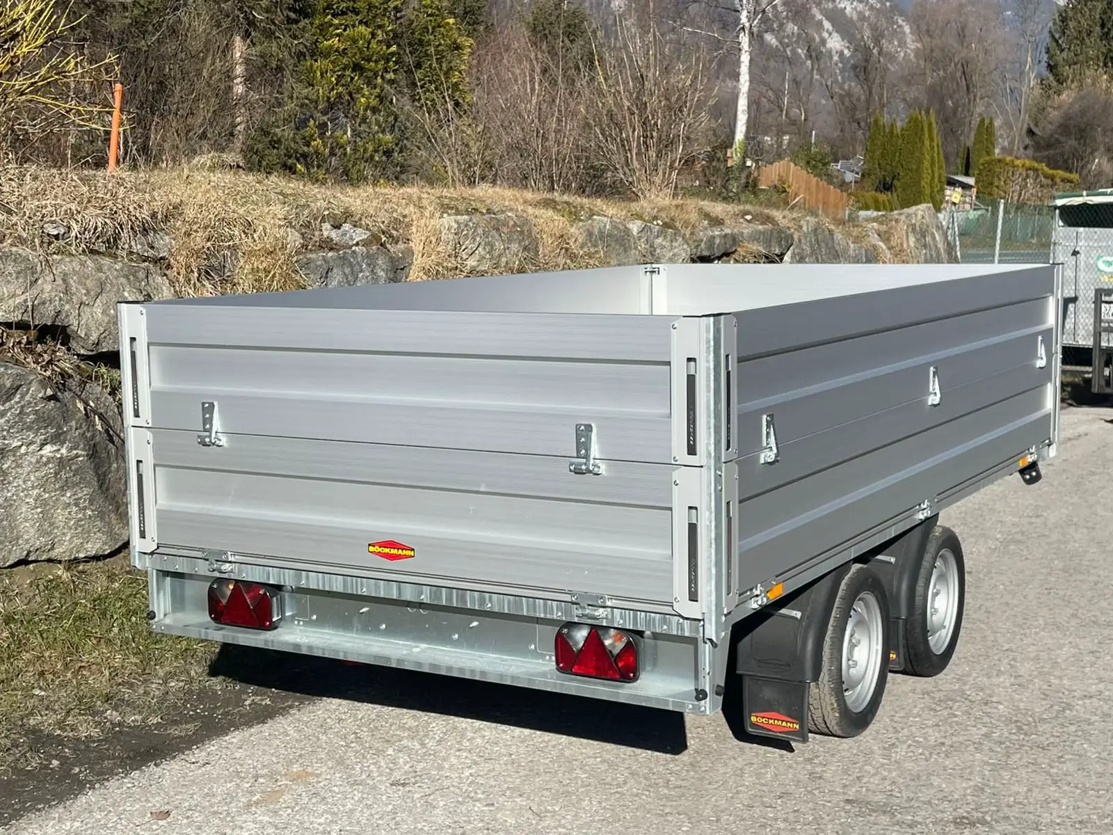 Böckmann HL-AL 3218/27 Hochlader Anhänger 2700 kg (324x185 cm) - Image 6
