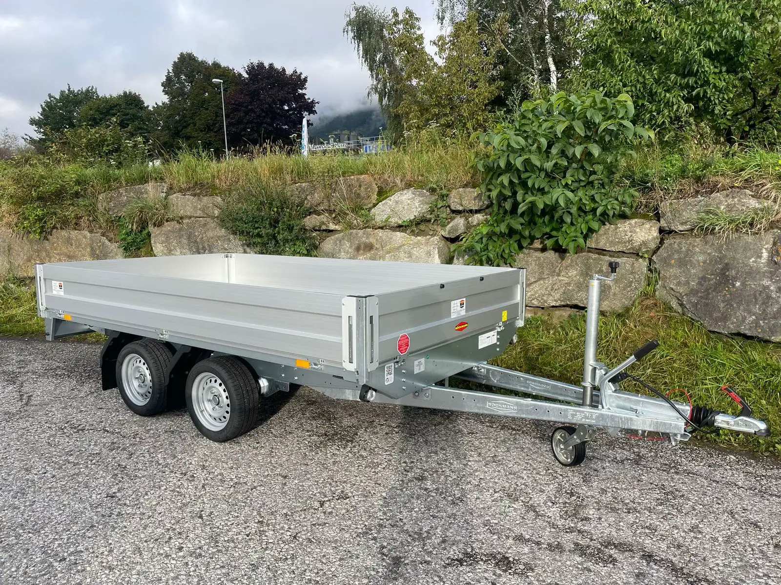 Böckmann HL-AL 3218/27 Hochlader Anhänger 2700 kg (324x185 cm) - Image 4