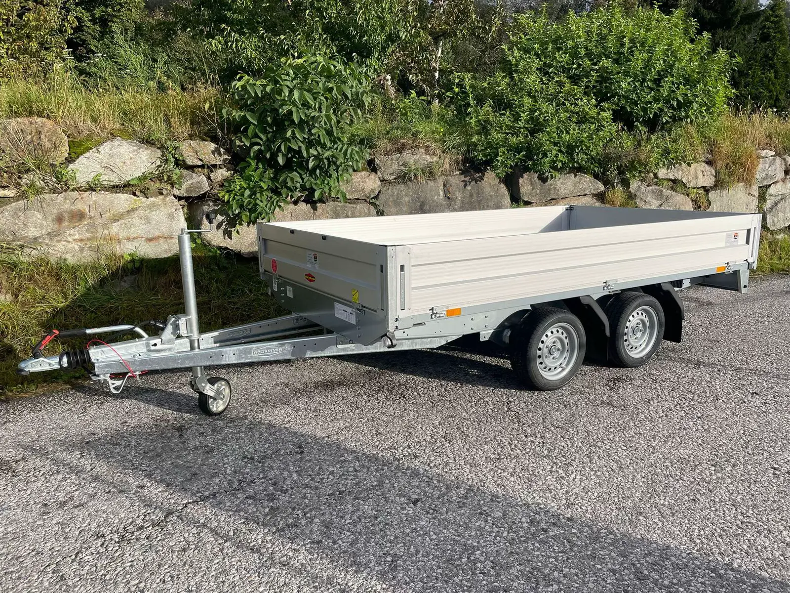 Böckmann HL-AL 3218/27 Hochlader Anhänger 2700 kg (324x185 cm)