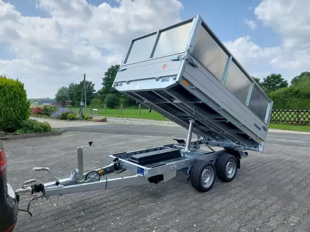 saris k1 elektro kipper anhänger 2700 kg (306x170 cm) saris k1 elektro kipper anhänger 2700 kg (306x170 cm)