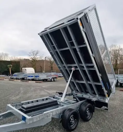 saris k1 black edition dreiseitenkipper anhänger 2700 kg (306x170 cm) saris k1 black edition dreiseitenkipper anhänger 2700 kg (306x170 cm)